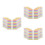 30Pièces Adhésifs Extension PU Multicolores 6