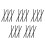 30Pcs Replacement Ski Pole Wrist Straps Nylon for Skiing and Trekking 4