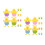 24Pcs Cute Cartoon Chick Felt Cutlery Sleeves Easter Holiday Tableware 9
