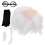 5Sets Assorted White Wig Beard Glasses Costume Accessory 1
