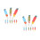 18Pièces Brosses Colorées Nettoyage Maison Polyvalentes 7