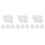 12Pcs Weatherproof White PP Wall Socket Covers for Outdoor Protection 4