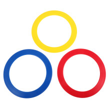 15Pcs Lightweight PP Hand Throwing Rings for Circus and Juggling Acts
