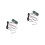 2Pcs Multi-Use Thermometers with Clock and Dual Sensors 8