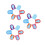 18Pièces Couleur Lavable Pour Enfants Texture Fine Et Portable 9