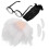 5Sets Assorted White Wig Beard Glasses Costume Accessory 3
