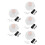 5Sets Assorted White Wig Beard Glasses Costume Accessory 4