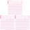 2850St Rosé Hangtag Binddraad Polyester Voor Kleding Etiketten 4