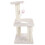 2Pièces Griffoir Chat Kittens Beige En Bois Dense Résistant Doux 2