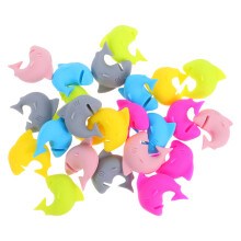 120Pièces Marqueurs Verre Silicone Requin Accessoires Fête