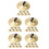 20Paren Set Handgemaakte Gouden Percussiecimbalen Voor Dancer Shows 7
