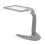 2Pcs Grey ABS Lighted Magnifying Glass with LED for Book Reading 3