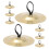 20Paren Set Handgemaakte Gouden Percussiecimbalen Voor Dancer Shows 2