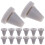 150Pcs Universal Silicone Nozzle Set for Shower Head Easy Install Grey 1