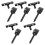 35Pcs Lightweight Black Plastic Price Display Label Clip Stands 2