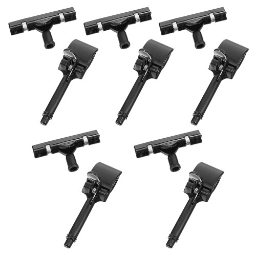 35Pcs Lightweight Black Plastic Price Display Label Clip Stands 1