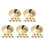 20Paren Set Handgemaakte Gouden Percussiecimbalen Voor Dancer Shows 6