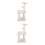 2Pièces Griffoir Chat Kittens Beige En Bois Dense Résistant Doux 5