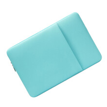 2Pcs Sky-Blue Laptop Sleeve Foam Carrying Bag for Home Use