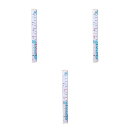 3Pièces Toise Croissance Enfants Bois 2