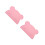2Pièces De Table Enfants Silicone Rose Design Cartoon 3