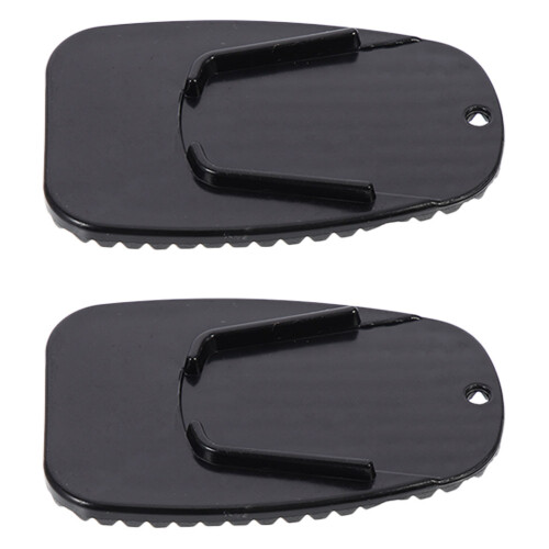 10Pièces Latéraux ABS Support Antidérapant Noir
