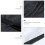 4Pcs Black Waterproof Firewood Cover Outdoor Yard Stuff Protector 10