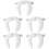 5Pièces Siège Enfants Confortables PP PVC ABS 6