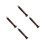 4Pcs Wooden Wok Handles Detachable Replacement Pan Handle Set 4
