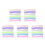 30Pcs Soft Square Polyester Scarves in Candy Colors for Kids Dance 9
