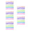 30Pcs Soft Square Polyester Scarves in Candy Colors for Kids Dance 8