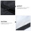 4Pcs Black Waterproof Firewood Cover Outdoor Yard Stuff Protector 9