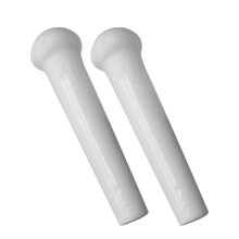 4Pcs Practical White Ceramic Pestle Garlic Grinder Handheld Masher