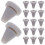 150Pcs Universal Silicone Nozzle Set for Shower Head Easy Install Grey 2
