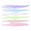 30Pcs Soft Square Polyester Scarves in Candy Colors for Kids Dance 3
