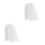 100Pcs Transparent Paper Bags Mini Flat Button Packaging Storage Bags 5