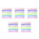 30Pcs Soft Square Polyester Scarves in Candy Colors for Kids Dance 10
