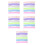 30Pcs Soft Square Polyester Scarves in Candy Colors for Kids Dance 7