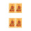 4Pièces Amulette Chine 2024 Carte Protection Chance 4