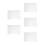 5Pcs Durable Clear Mattress Covers Plastic Bags for 6