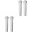 4Pcs Practical White Ceramic Pestle Garlic Grinder Handheld Masher 4