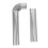 3Ensembles Tube Extension Poêle Camping Couleur Argent 3
