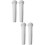 4Pcs Practical White Ceramic Pestle Garlic Grinder Handheld Masher 8