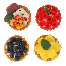 8Pièces Lot Décor Food Factice En PVC Couleur Variée Pour Déco Cuisine