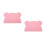 2Pièces De Table Enfants Silicone Rose Design Cartoon 6