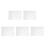 5Pcs Durable Clear Mattress Covers Plastic Bags for 4
