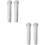 4Pcs Practical White Ceramic Pestle Garlic Grinder Handheld Masher 7