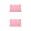 2Pièces De Table Enfants Silicone Rose Design Cartoon 4