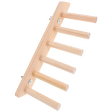 2Pièces Étagère Escalier Chat Bois Beige Murale Gain De Place