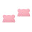 2Pièces De Table Enfants Silicone Rose Design Cartoon 5